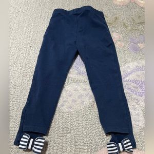 Polo Ralph Lauren navy toddler girl leggings 3T